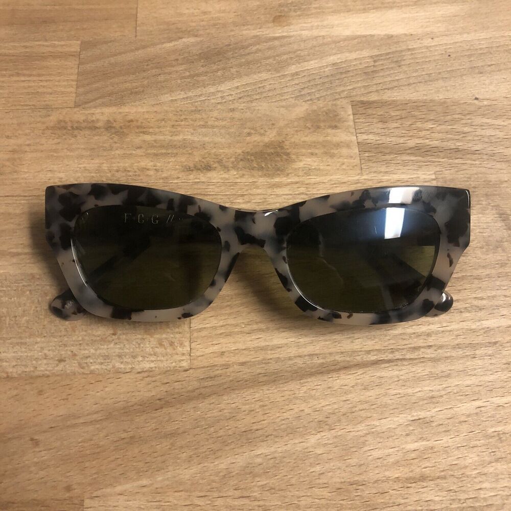 VON ZIPPER Fawn F+C+G Brown Cream Tortoise Sunglasses Italy